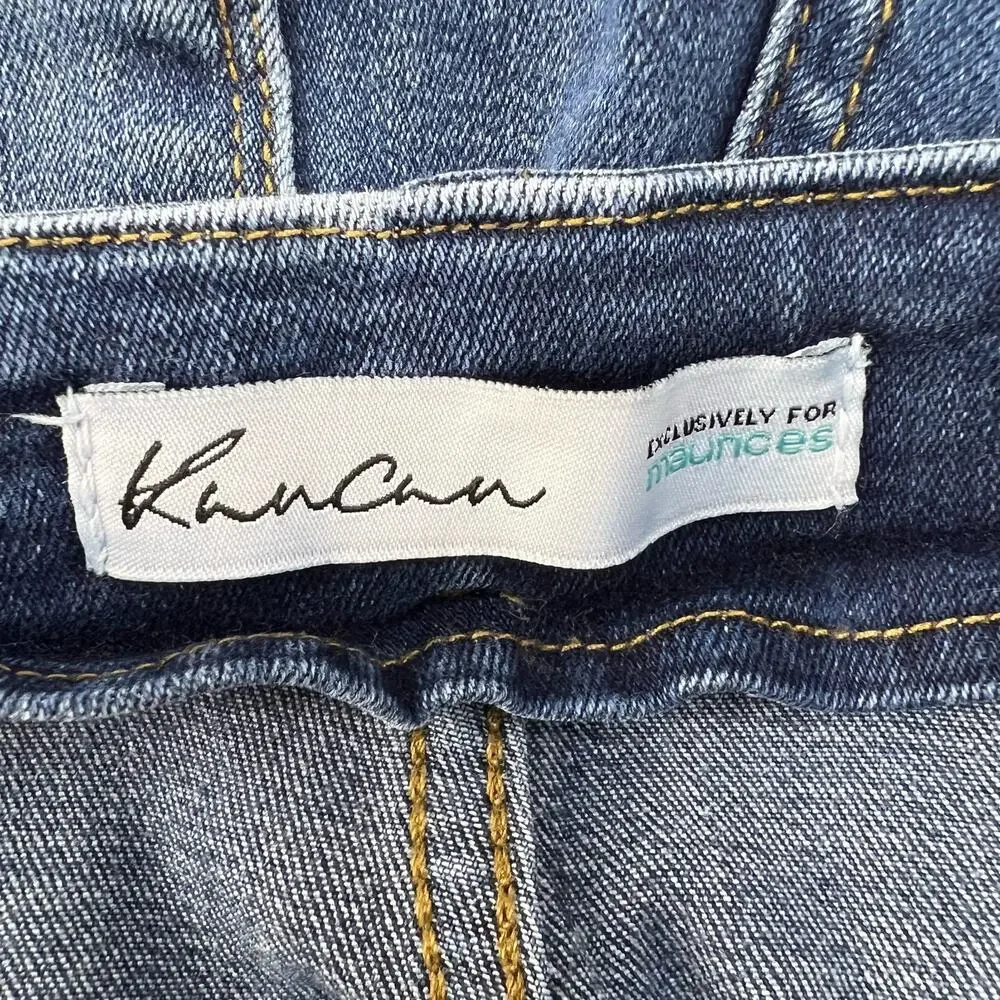 KanCan Jeans Women's 25 (2) Blue High Rise Button Fly Skinny Ankle Preppy School - Picture 11 of 14